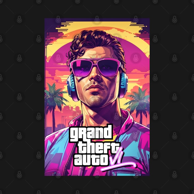 grand theft auto 6 - 004 by Buff Geeks Art