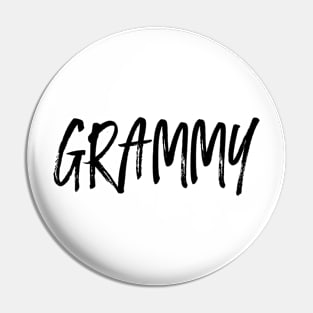 Grammy Family Shirt Black Text Pin