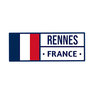 Rennes France Flag T-Shirt