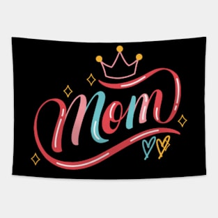 i love mom Tapestry