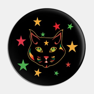 The Black Cat Pin