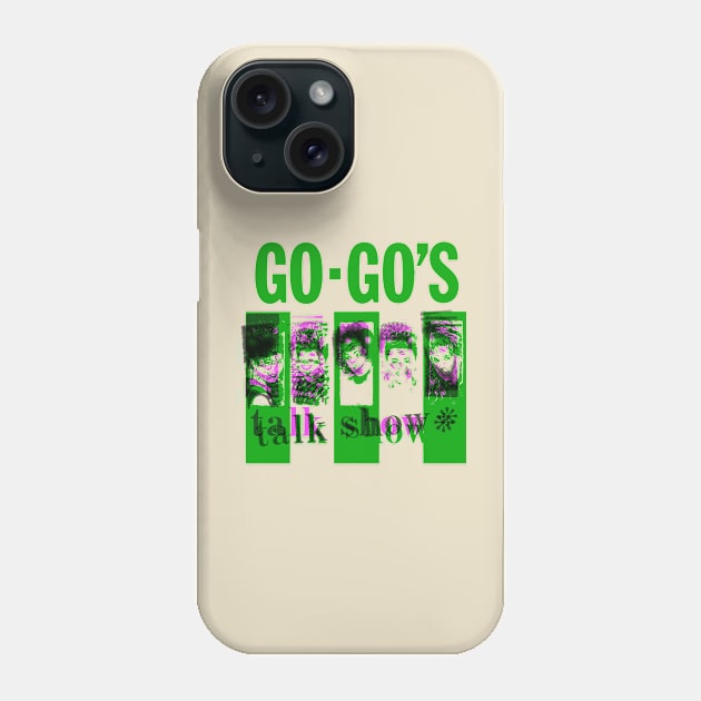 The Go-Go's offset graphic Phone Case by HAPPY TRIP PRESS