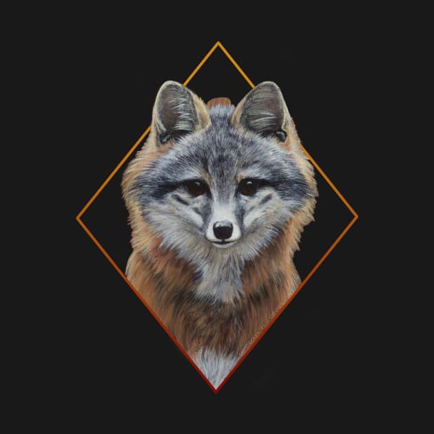 Grey Fox by OzFoxes