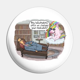 Unicorn Psychiatrist. Pin