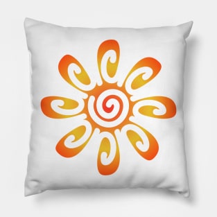 Abstract Sun flower Pillow