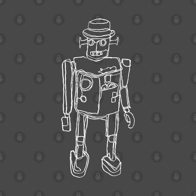 Super Sketchy Junk Robot by callingtomorrow