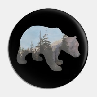 Mountain bear Pin