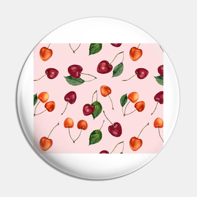 Blush cherries Pin by RoseAesthetic