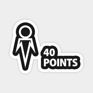 40 Points Magnet