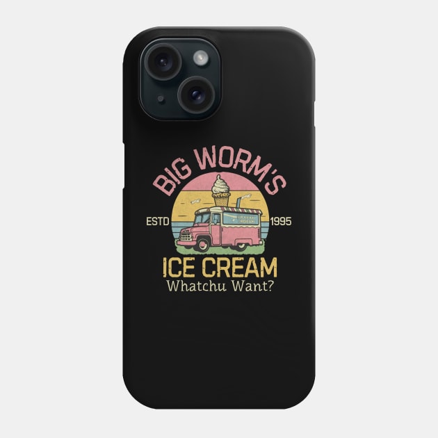 Big worm, friday movie, 90s nostalgia Phone Case by Funny sayings