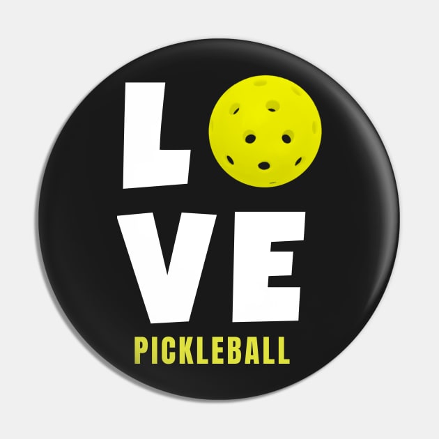 Womens Pickleball Love Gifts for Men and Women Pin by gillys