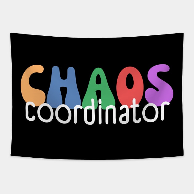 Christmas Chaos Coordinator - Sarcastic Mama Life Tapestry by WaBastian