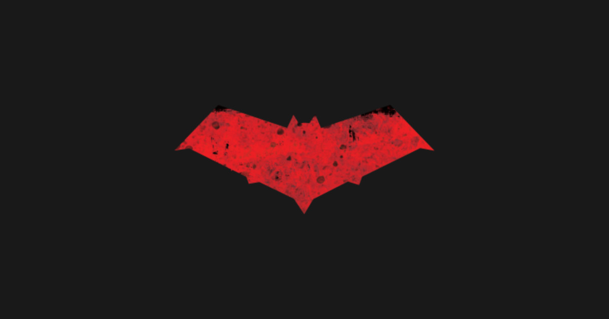 Red Hood Distressed Grunge Logo - Grunge - T-Shirt | TeePublic