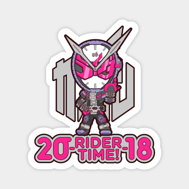 Rider Time! Magnet by dewanata_18