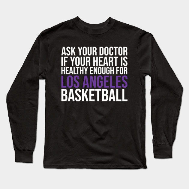 los angeles basketball t shirt