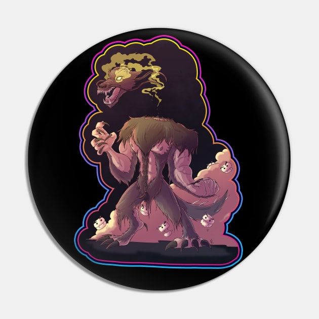 Bisckie Boi Pin by BloodFuryArt