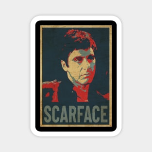 Tony Montana Portrait Magnet