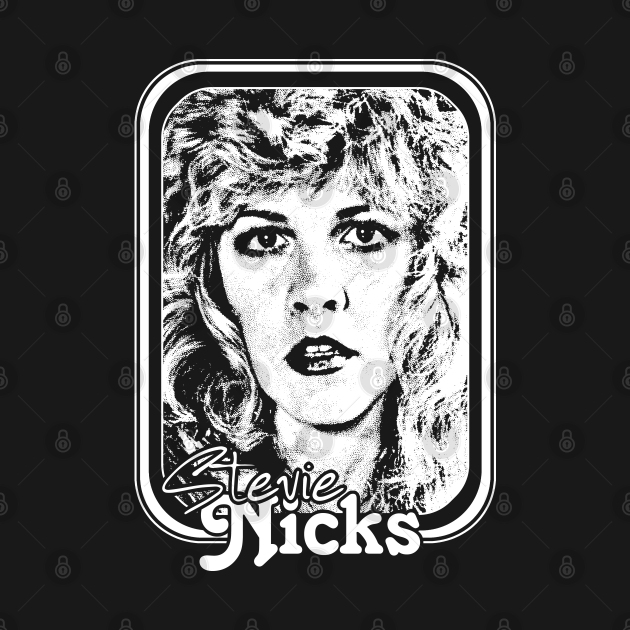 Disover Stevie Nicks // Retro 80s Style Fan Design - Fleetwood Mac - T-Shirt