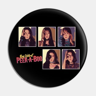 Red Velvet Peek-A-Boo Pin