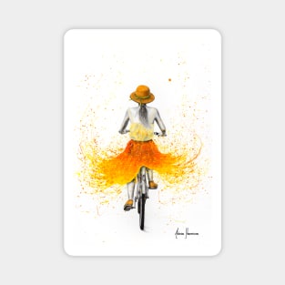 Summer Breeze Bicycle Magnet