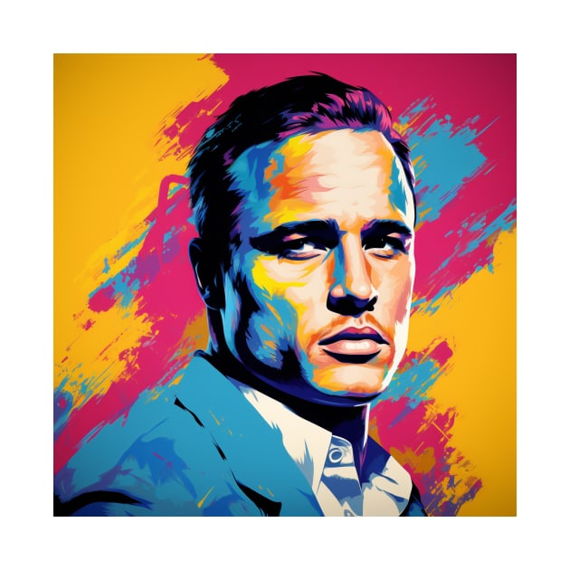 Brando Pop Art 1 by AstroRisq