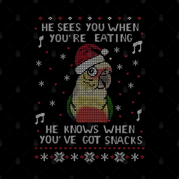 Christmas Snack Male pineapple conure by FandomizedRose