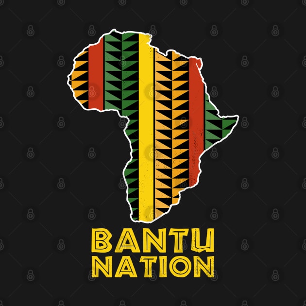 Bantu Nation Africa Zulu Shield Safari African Pattern by BraaiNinja