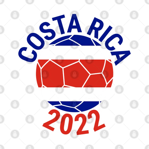 Costa Rica World Cup 2022 Qatar 2022 by Jas-Kei Designs