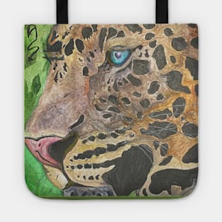 Leopard Portrait Tote