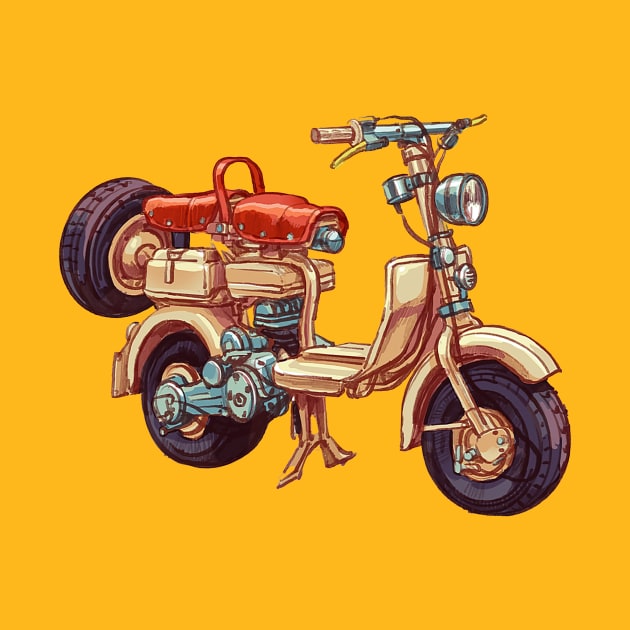 Classic Concept Motor Bike by DOPING99