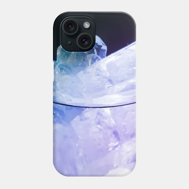 February Birthstone Ombre Amethyst Phone Case by Moon Art