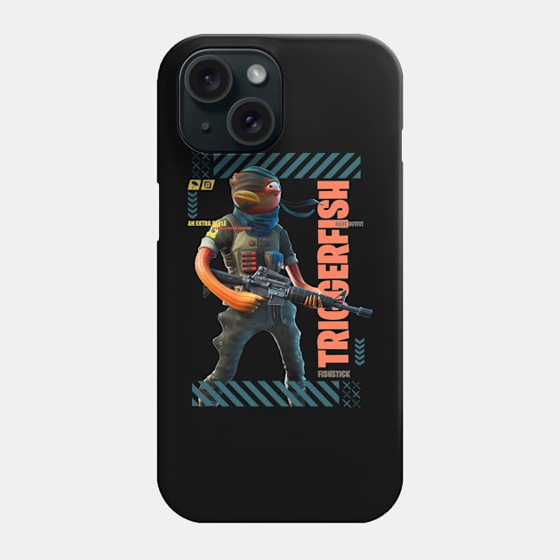 triggerfish Phone Case by rezbilstore