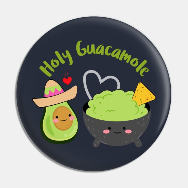 Holy Guacamole Pin by Feminist Foodie