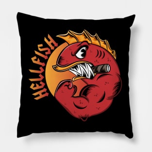 The Hellfish Rock Style Pillow