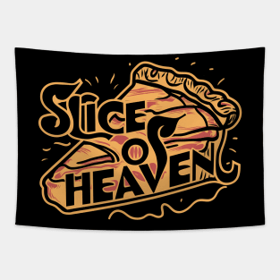 "Slice of Heaven", Retro Design Tapestry