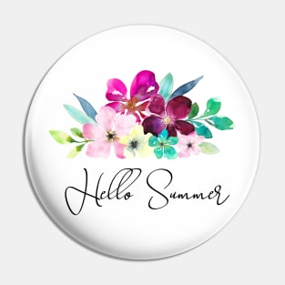 Hello summer design Pin