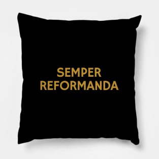 Semper Reformanda Pillow