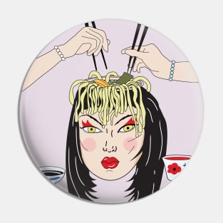 Ramen-head Pin