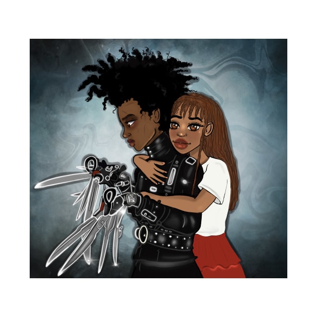 Edward Scissorhands by bananapeppersart