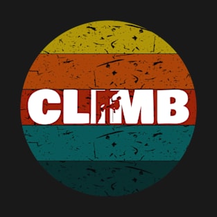 Climb Vintage Retro T-Shirt