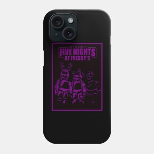 fnaf movie (purple) Phone Case