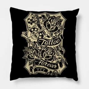 Tattoo Ink - Tattoo Forever Pillow