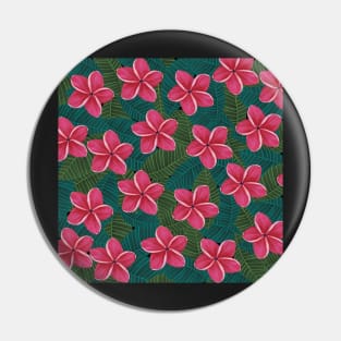 Stylish Jungle Flower Pin