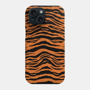 Classic Orange Tiger Print Phone Case