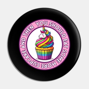 Unicorn Cupcake - You should eat some more | Rainbow | Foodie | Cute | Sweet Pin