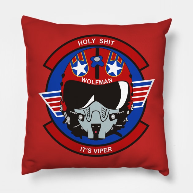 Wolfman Helmet Pillow by MBK