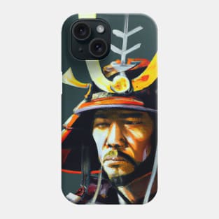 Portrait of a Samurai Phone Case