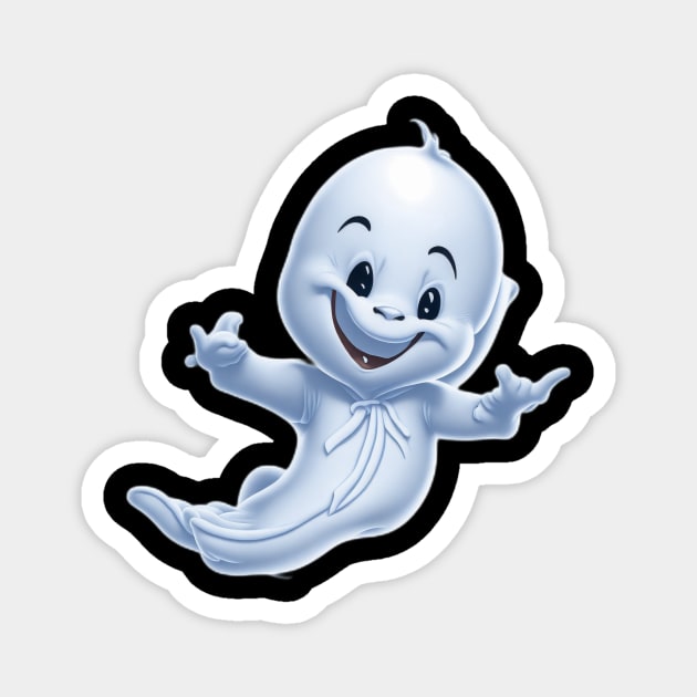 this is some boo sheet Magnet by Rizstor