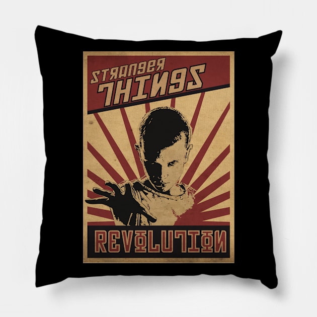 Stranger Revolution Pillow by CTShirts