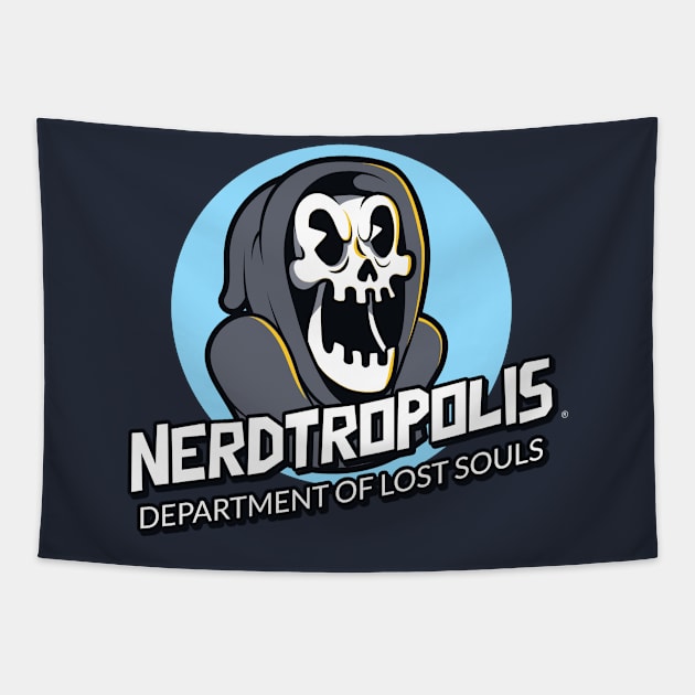 Grim Reaper Tapestry by nerdtropolis